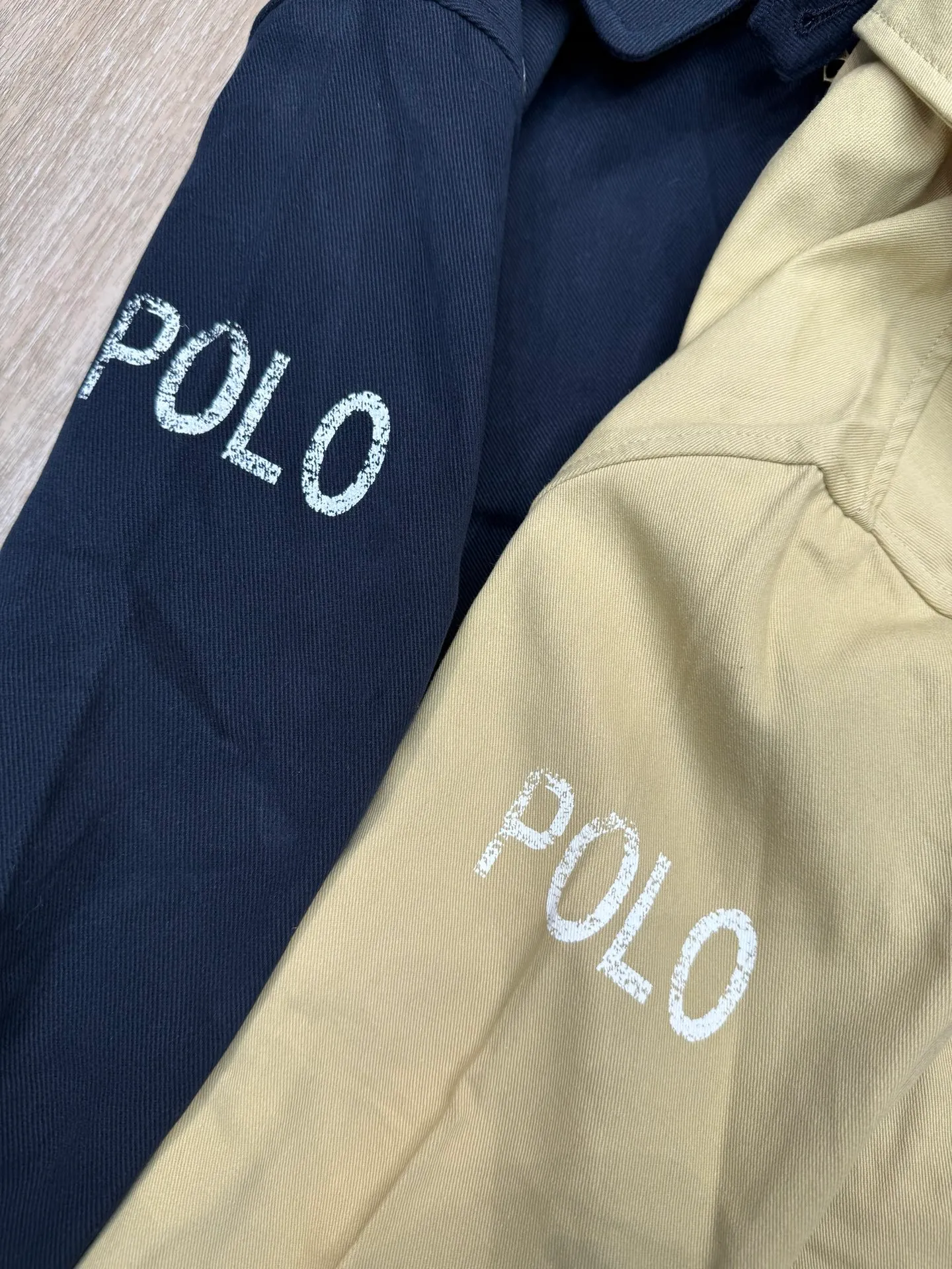 P300 Ralph Lauren·🇺🇸American high-end brand new color-blocked jacket ✅✅✅Ready stock Focus on quality and compare at will Size: S M L XL Color: Navy Khaki